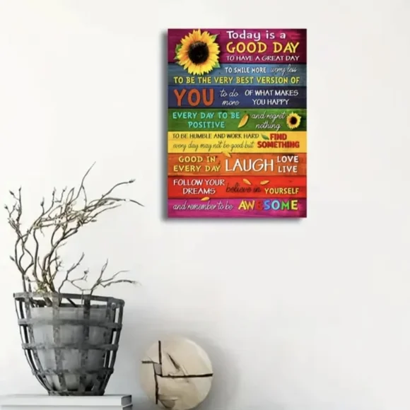 Wall Art Teen Gift Idea Inspiration Colorful Boho Art Style Decor Gifts For Her - Picture 5 of 8